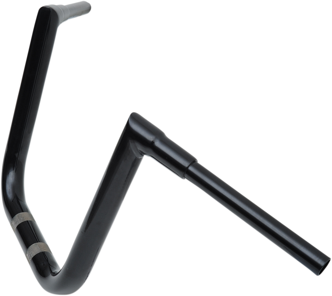 LA CHOPPERS 1-1/2" Grande Twin Peaks Hefty Handlebar - 13" - Black LA-7363-13B