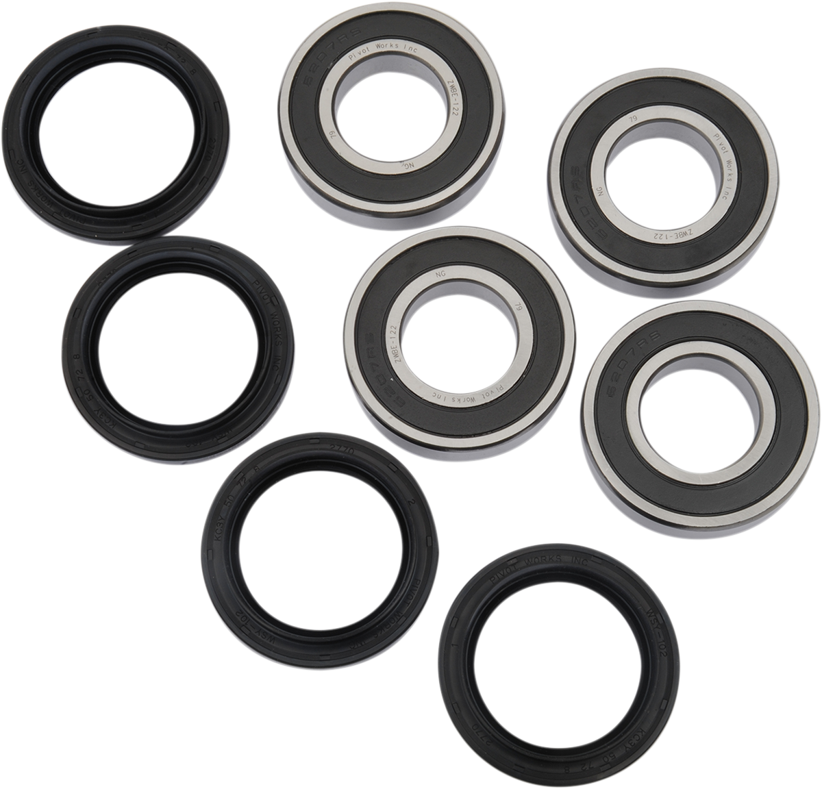 PIVOT WORKS Wheel Bearing Kit - Front - Viking/Wolverine PWFWK-Y55-000