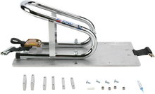 PINGEL Wheel Chock - Series E-Track - Recessed - Removable - Chrome - 3-1/2" WC35ER