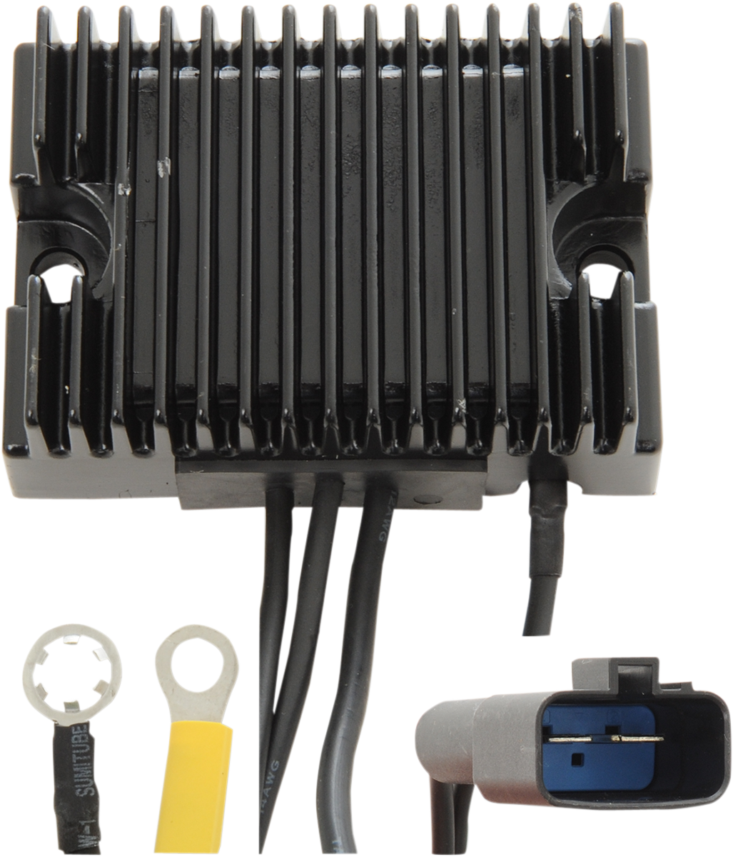 DRAG SPECIALTIES Regulator - Black - '00 FXST/FLST 74512-00BLK
