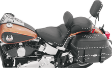 MUSTANG Sport Seat - Studded - Driver's Backrest - FLST '05-'15 79489
