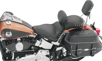 MUSTANG Sport Seat - Studded - Driver's Backrest - FLST '05-'15 79489