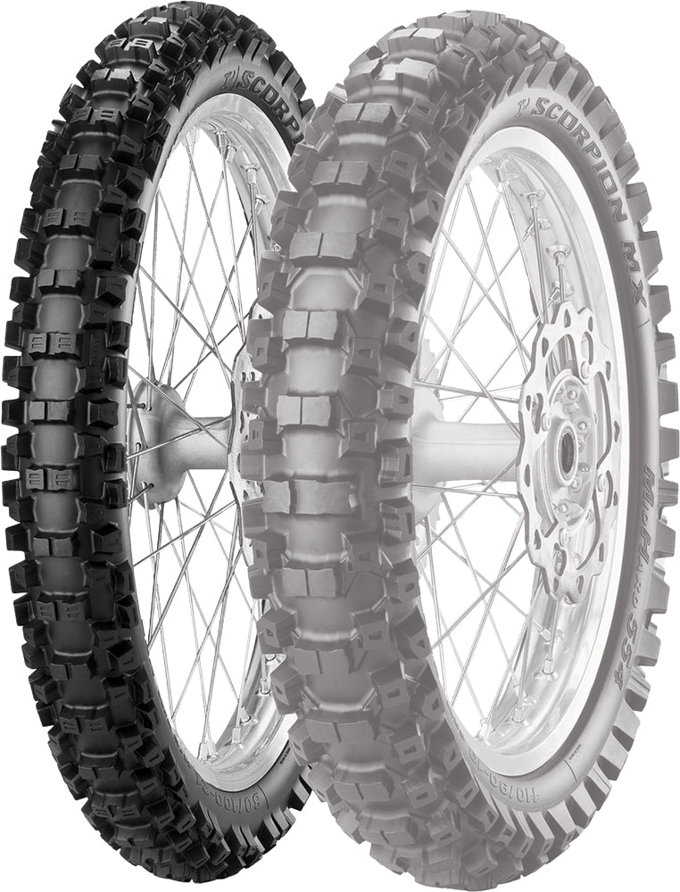 Tire Mx32 Mid Hard 554 Front 80/100 21 51m Bias Tt