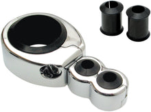 Cable Clamp 1" 1 1/8" Dual Thr/Clu Chrome