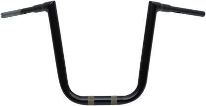 LA CHOPPERS 1-1/2" Grande Twin Peaks Hefty Handlebar - 16" - Black LA-7363-16B