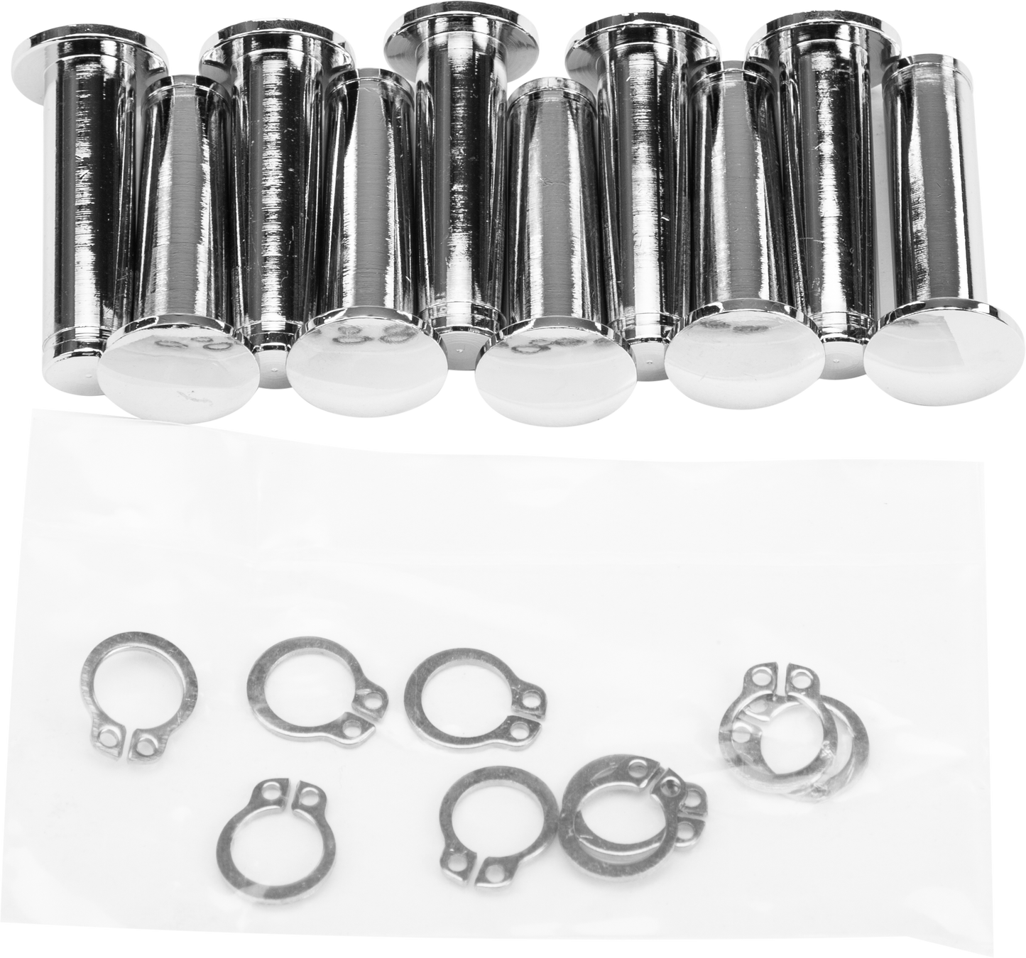 Lever Pin & Circlip Bracket `08 20 Flh Chrome
