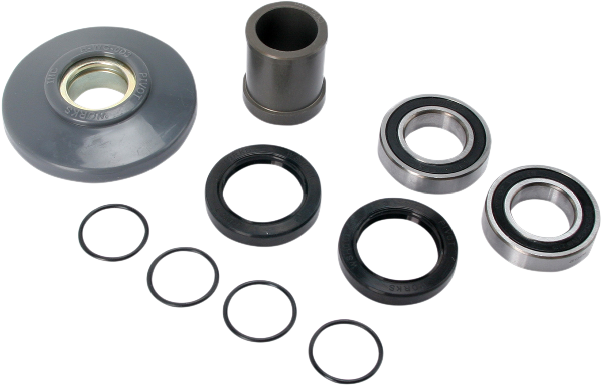 PIVOT WORKS Wheel Bearing with Collar Kit - Front - Honda CR PWFWC-H02-500