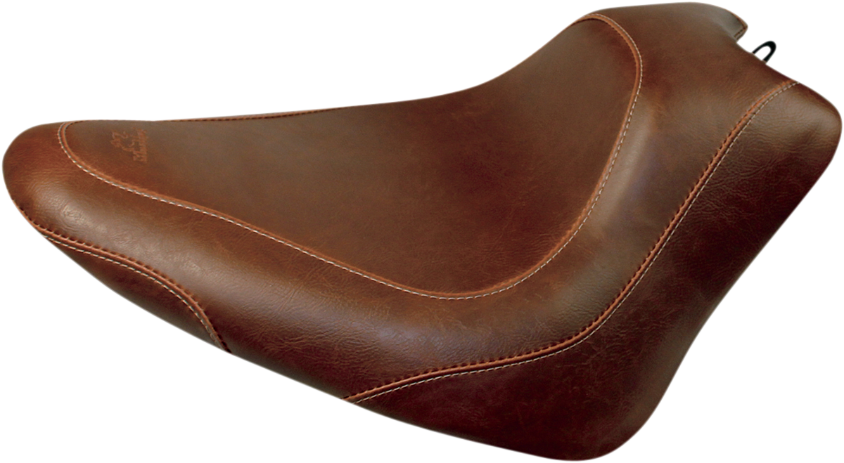 MUSTANG Seat - Wide Tripper™ Solo - without Backrest - Smooth - Brown 76764