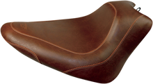MUSTANG Seat - Wide Tripper™ Solo - without Backrest - Smooth - Brown 76764