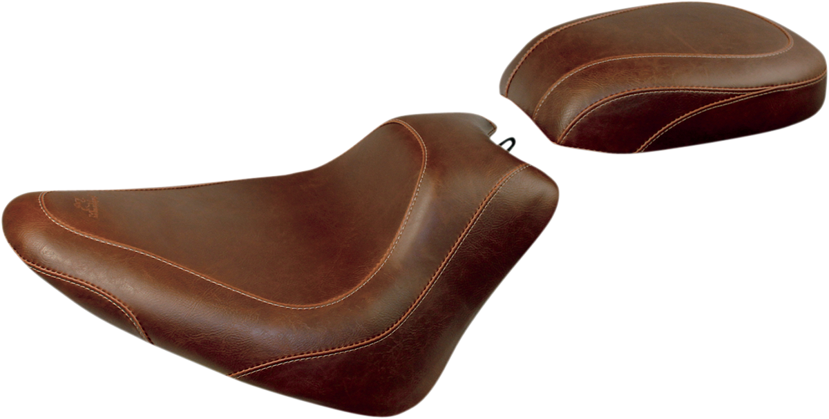 MUSTANG Wide Tripper Rear Seat - Brown 76765
