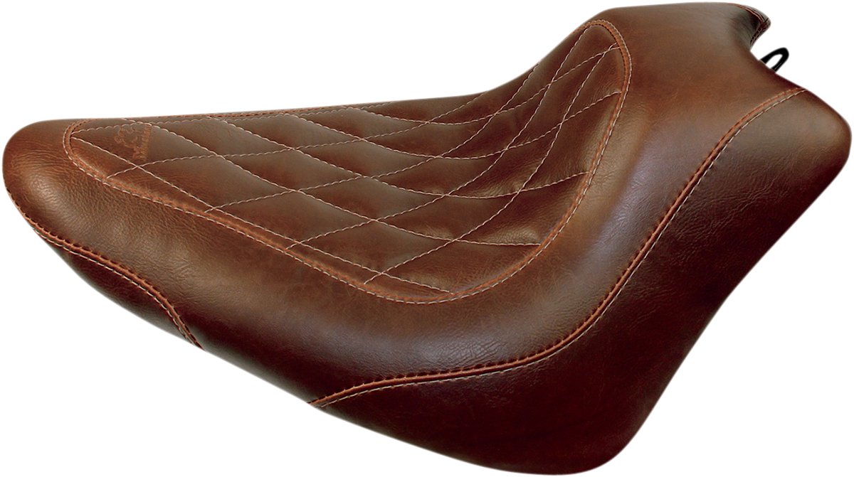 MUSTANG Seat - Wide Tripper™ Solo - without Backrest - Diamond - Brown 76766