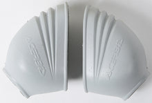 Footpeg Covers Silver Silver