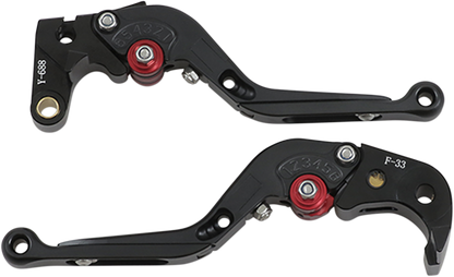 MGP MGP Brake and Clutch Lever Set - Black 40801-2600