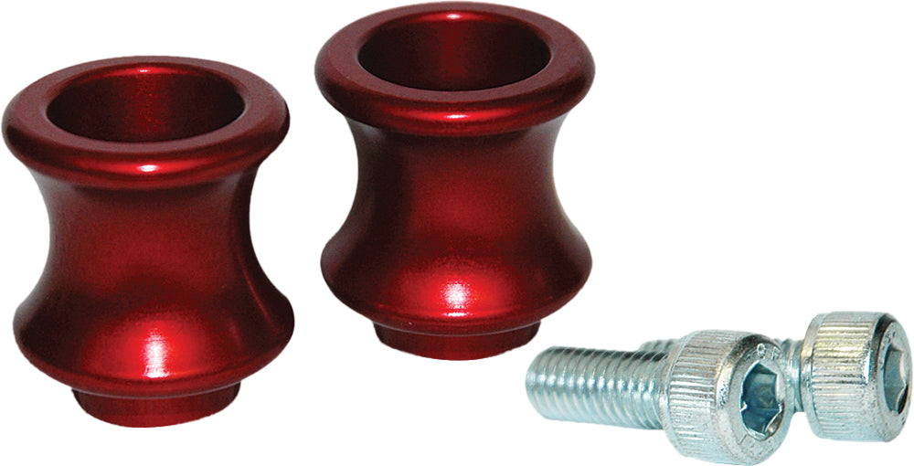 Swingarm Spools 6mm Red Yam