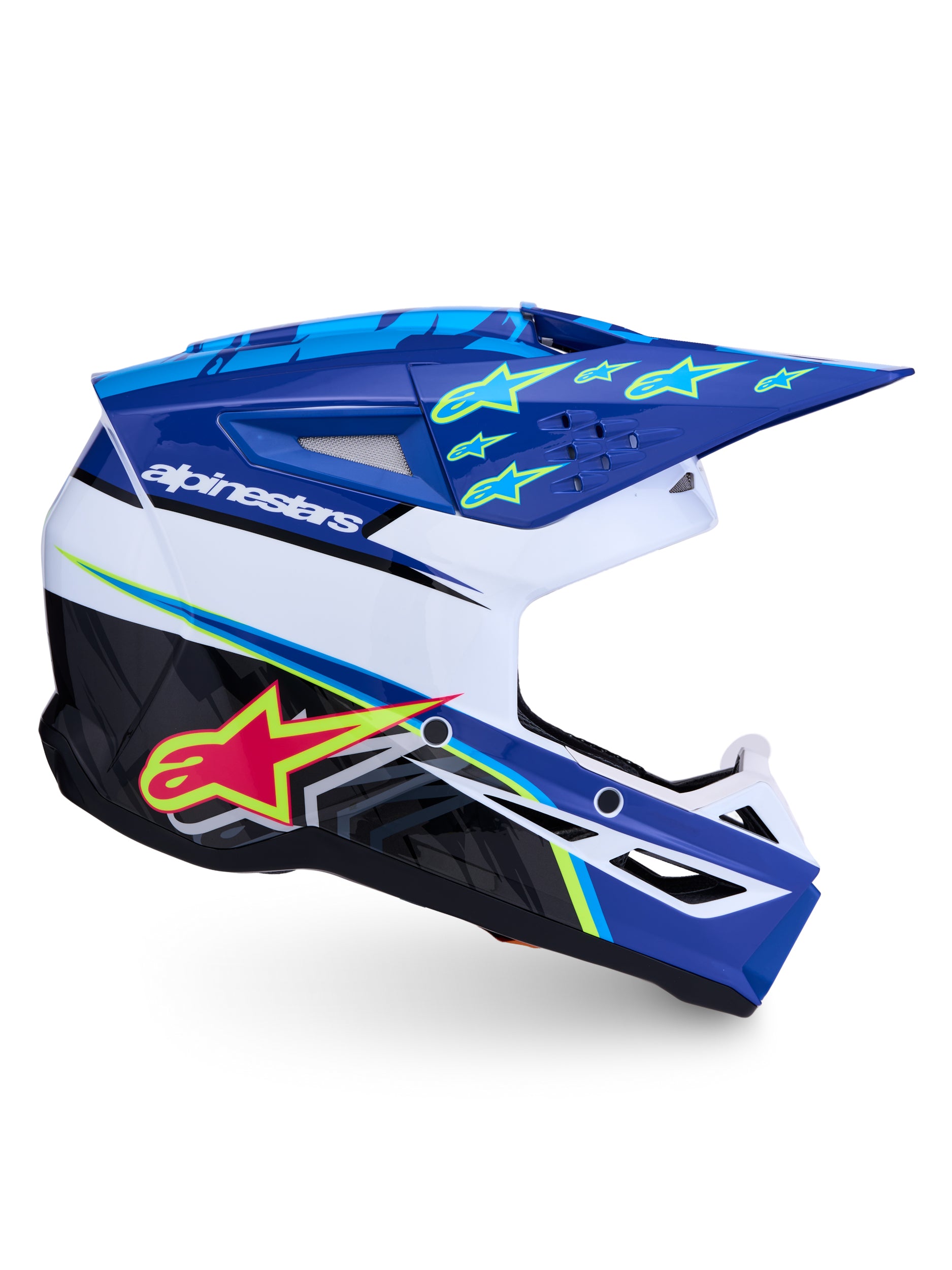 S M3 Falcon Helmet Ece06/Dot Blu/Wh/Blk/Pink Fl/Yl Fl Gl Xl