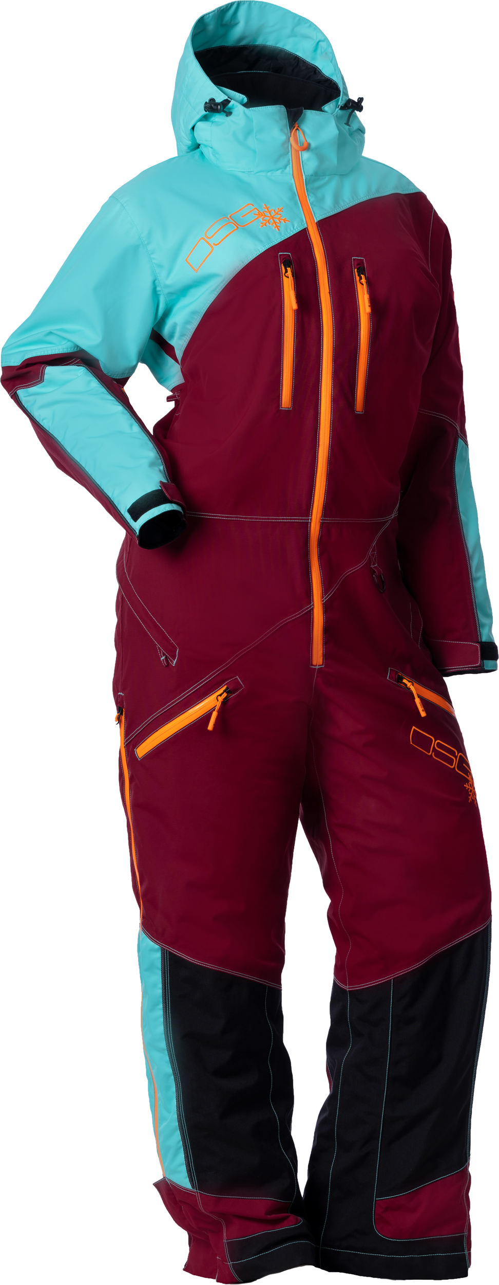 Dsg Monosuit 2.0 Aqua/Garnet Xl