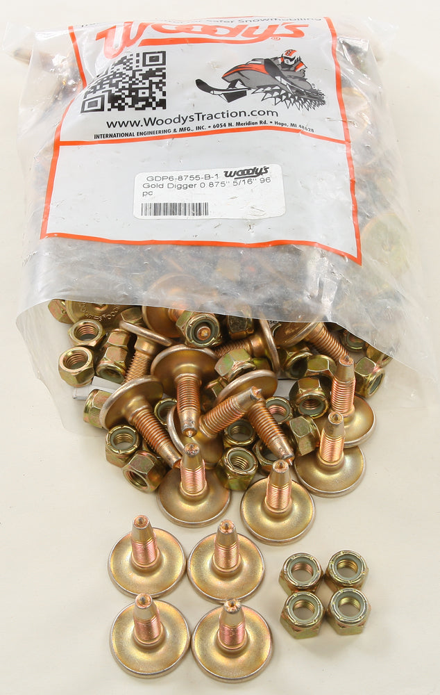 Gold Digger Carbide Traction Master Stud .875" 96/Pk