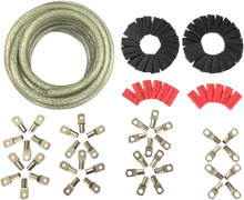 DRAG SPECIALTIES Custom Battery Cable Kit - Harley Davidson - Clear E25-0092CK