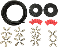 DRAG SPECIALTIES Custom Battery Cable Kit - Harley Davidson - Black E25-0092BK
