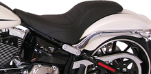 MUSTANG Seat - Tripper™ Fastback - Front Tuck-n-Roll - Black - FXSB 76781