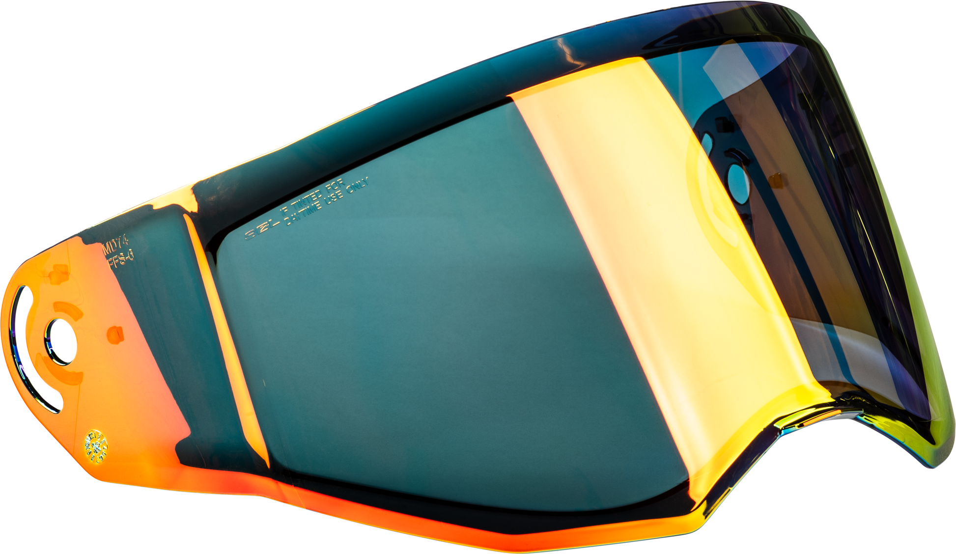 Md 74 Red Iridium Shield Single Lens Red