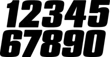 #3 7" White Digits 3/Pk
