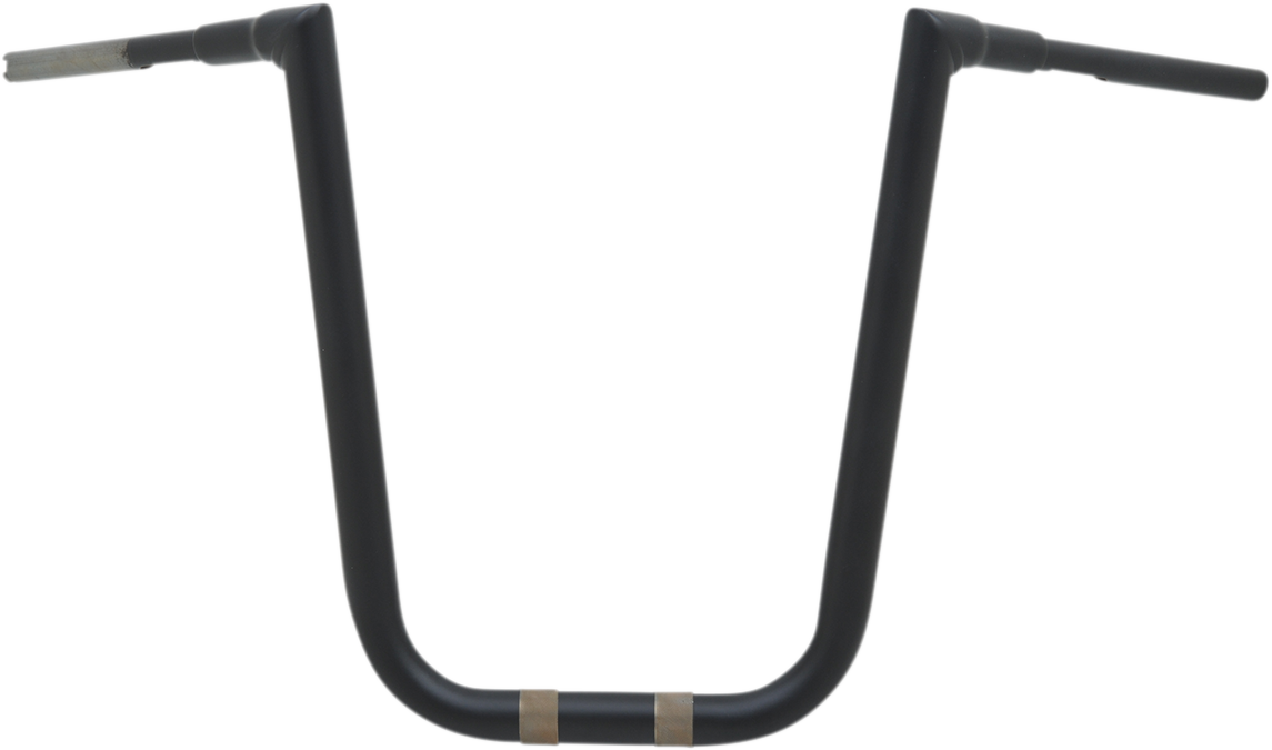 LA CHOPPERS 1-1/2" Grande Twin Peaks Hefty Handlebar - 19" - Matte Black LA-7363-19M