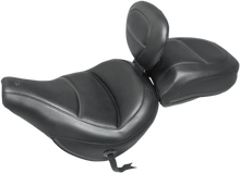 MUSTANG Passenger Touring Seat - Black - Original Stitch - FLHC/FLDE 79331