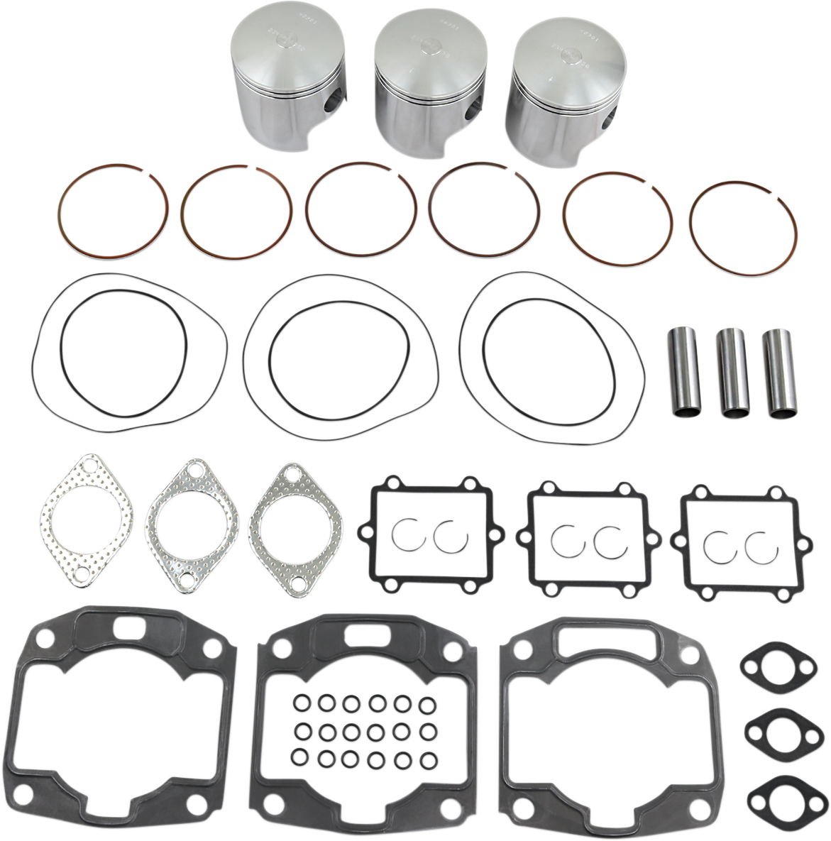 WISECO Piston Kit with Gaskets - 80.50 mm - Arctic Cat SK1185