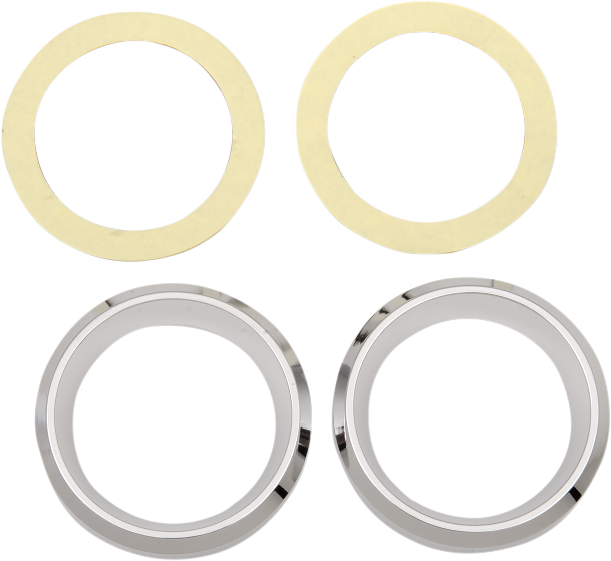 DRAG SPECIALTIES Instrument Gauge Bezel - Chrome - 2" Diameter 2202-0061-BC119