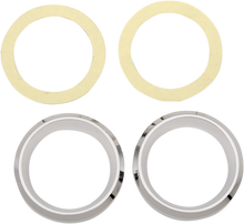 DRAG SPECIALTIES Instrument Gauge Bezel - Chrome - 2" Diameter 2202-0061-BC119