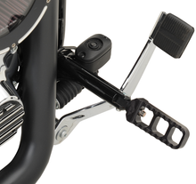 JOKER MACHINE Adjustable Serrated Foot Pegs - Narrow - Black 08-61-1B