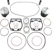 WISECO Piston Kit with Gaskets - 73.50 mm - 537 Engine Type - Ski-Doo SK1214