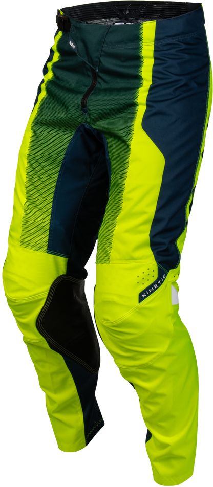 Kinetic Fade Pants Hi Vis/Navy/White Sz 28