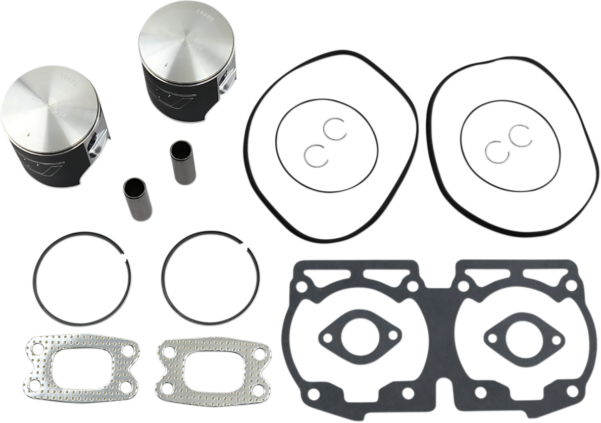 WISECO Piston Kit with Gaskets - 76.50 mm - 582 Engine Type - Ski-Doo SK1220