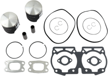 WISECO Piston Kit with Gaskets - 76.50 mm - 582 Engine Type - Ski-Doo SK1220