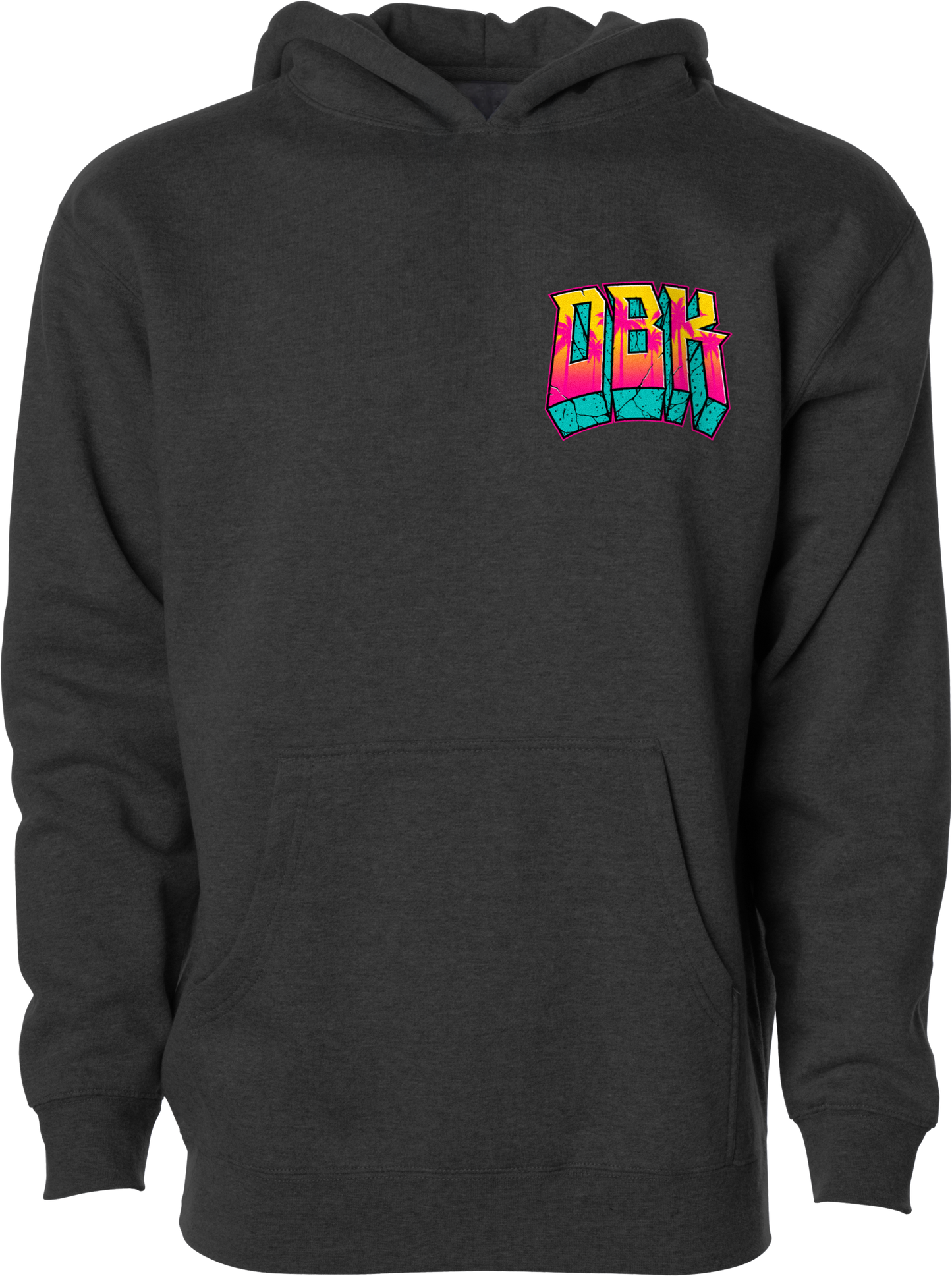 Block X Block Yth Hoodie Charcoal Heather  Yl