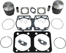 WISECO Piston Kit with Gaskets - 77.50 mm - 643 Engine Type - Ski-Doo SK1234