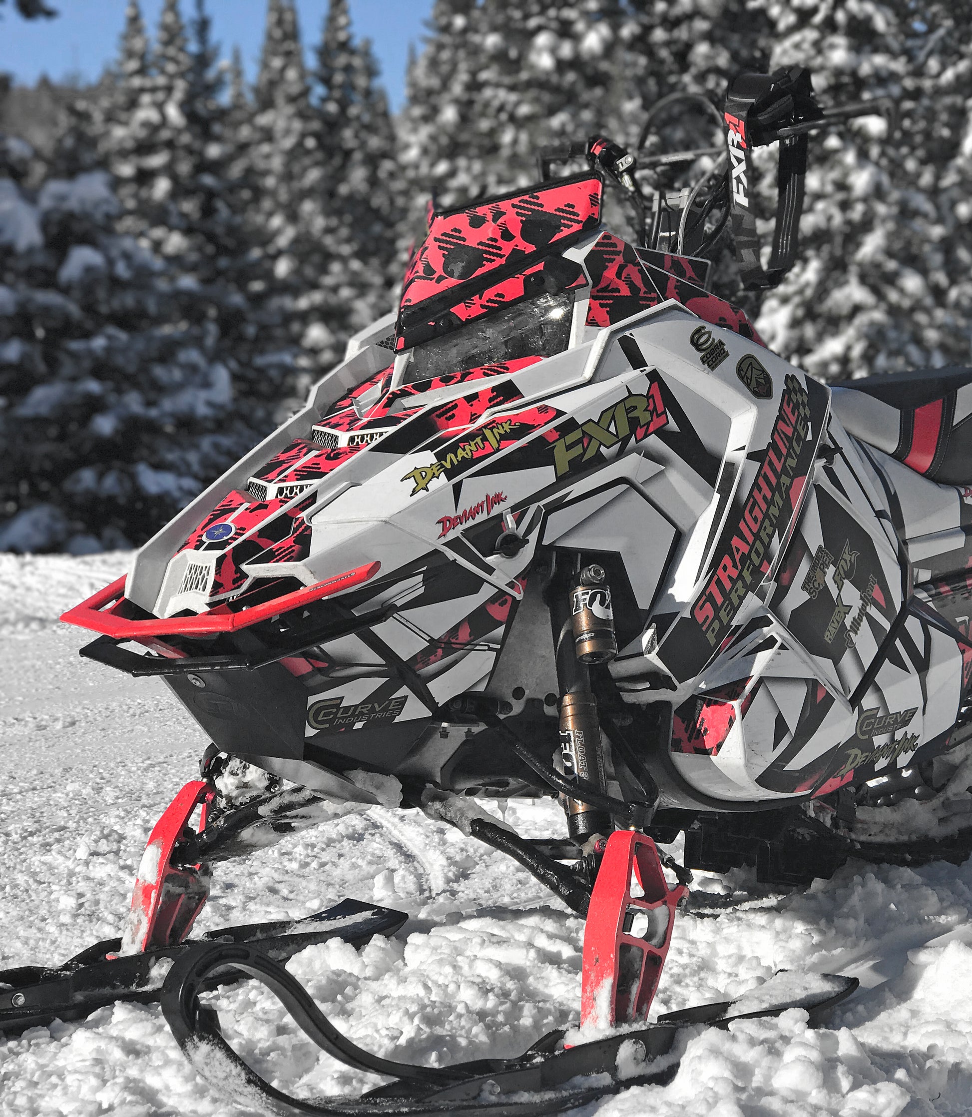 Red Frt Bump Pol Axys Sport Series S/M