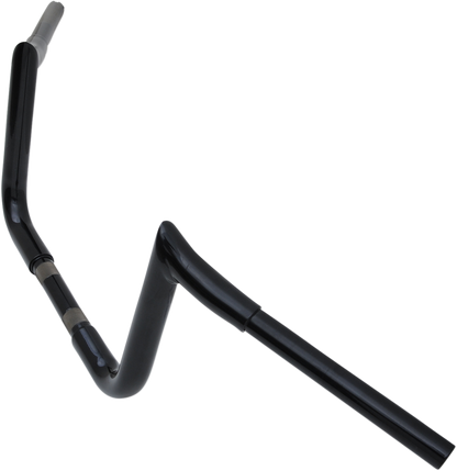 LA CHOPPERS 1-1/4" Prime Ape Handlebar - 10" - Black LA-7351-10B