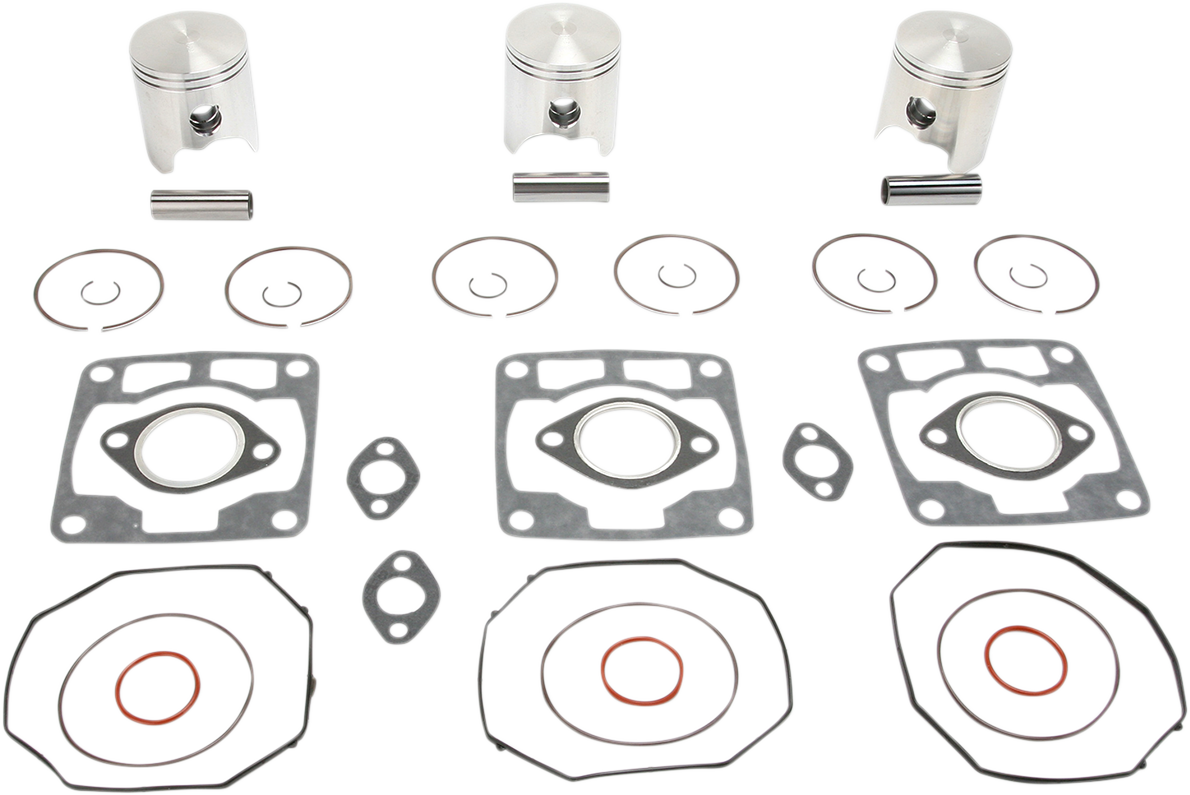 WISECO Piston Kit with Gaskets - 67.60 mm - Fuji Engine Type - Polaris SK1288