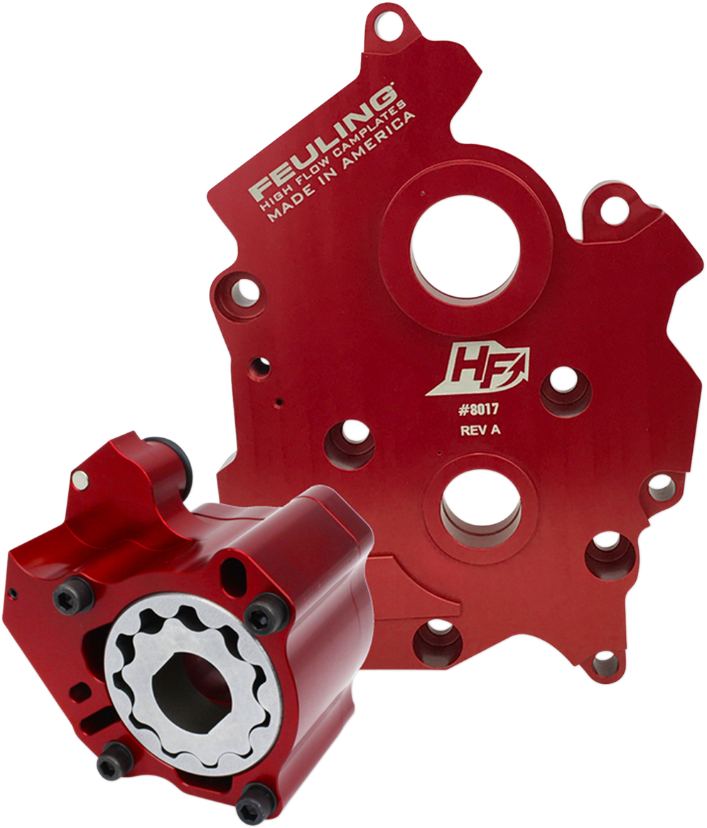 FEULING PARTS Race Series Oil Pump with Plate - Oil Cooled Motors - '17-'24 M8 7197