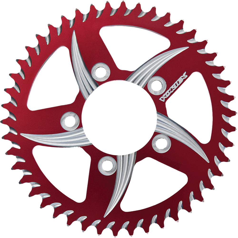 Rear Cat5 Sprocket Aluminum 34t 420 Red Hon
