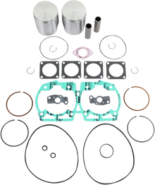 WISECO Piston Kit with Gaskets - 78.00 mm - 670 H.O. Engine Type - Ski-Doo SK1311