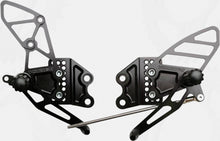 Rear Set Complete Blk Kaw