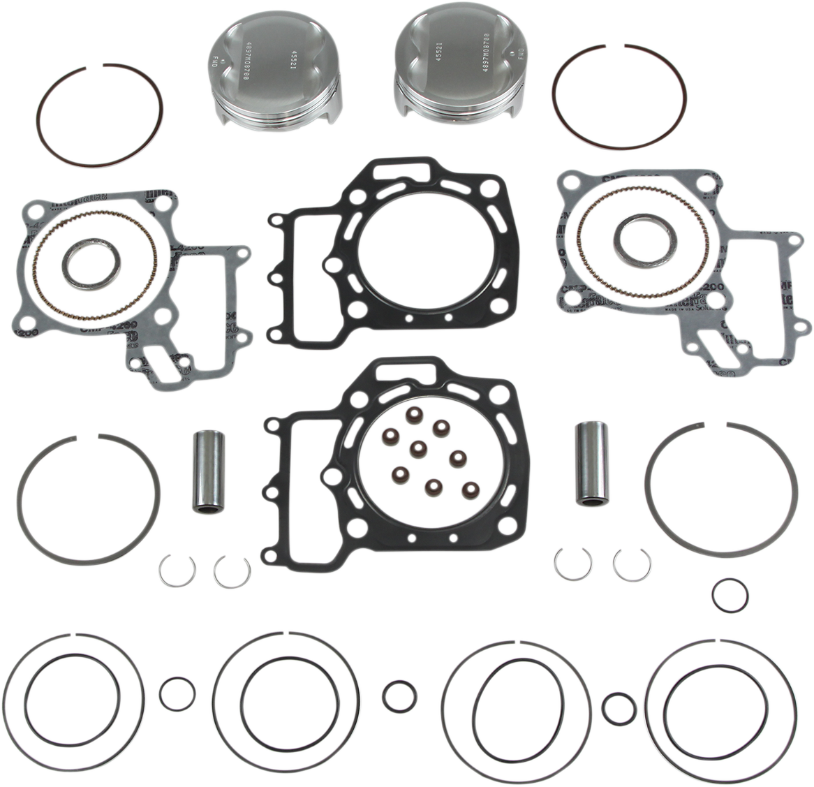 WISECO Piston Kit with Gaskets - 87.00 mm - Kawasaki PK1825