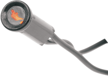 DRAG SPECIALTIES Snap-In Indicator Light - Oil Indicator - Black Bezel 160900