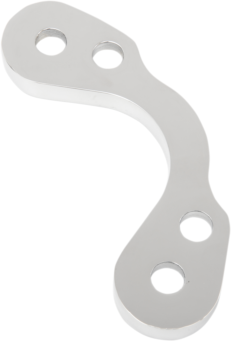 PAUGHCO Chrome Steel T-Bar Handlebar Clamp - Springer 161A