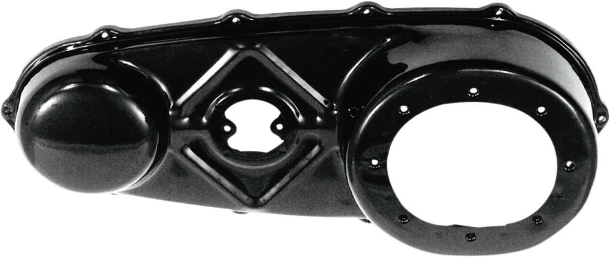 PAUGHCO Outer Primary Cover - Black - '36-'54 Big Twin B750