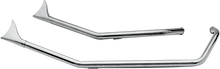 PAUGHCO 1-3/4" Upsweep Fishtail Drag Pipes 716B2F